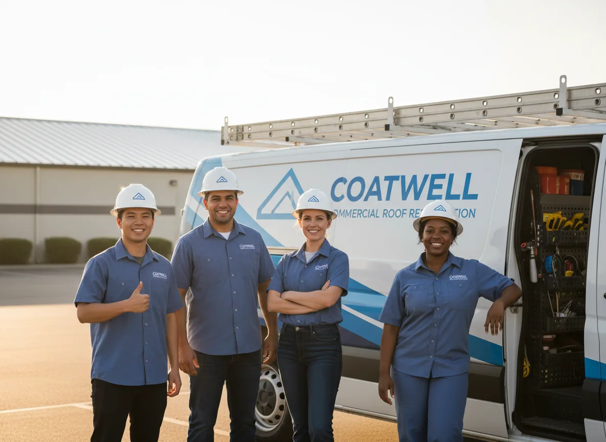 Commercial roof coating company in Whitakers, NC